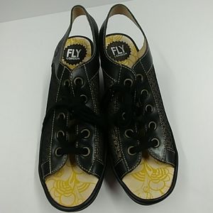 FLY LONDON Yeki841fly Graphite Black Size 40